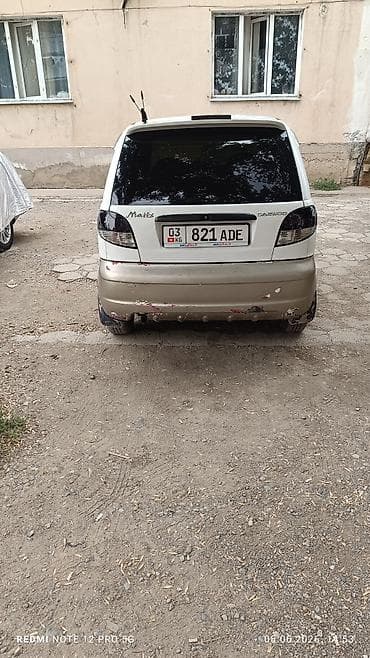 bew e34: Daewoo Matiz: 2002 г., 0.8 л, Механика, Бензин, Седан — 3