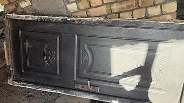 револьвер бульдог: Двери для домов и квартир, Металлическая, Одностворчатая, цвет - Серый — 1