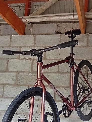 c 180 w 204: Фикс/Сингл спид HORSE H700 SIZE:52-54 руль:pigeon рейзер с грипсами — 2
