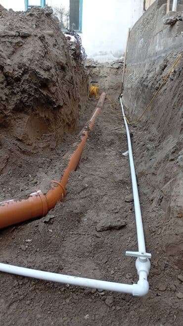 красить дом: Канализационные работы | Прокладка канализации Больше 6 лет опыта — 5