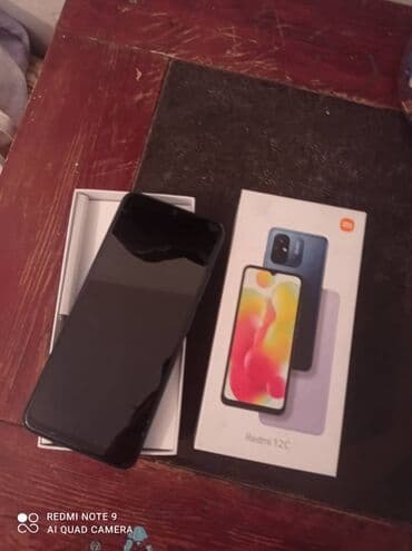 красивые номера для телефона: Redmi, Redmi 12C, Колдонулган, 128 ГБ, түсү - Көк, 2 SIM — 2