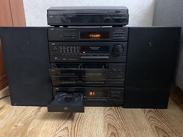 dvd плееры: Музыкальный центр JVC (винтажный - Полноценный «всё-в-одном» — 7