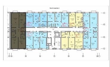 3 комнаты, 105 м², Асанбай мкр Элитка, 14 этаж, ПСО (под самоотделку) — 2