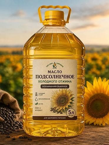 семечки: Масло подсолнечное холодного отжима, нерафинированное. - Объем — 1