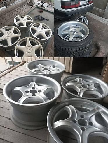 evro r: Литые Диски R 16 Borbet, отверстий - 4, Б/у — 1