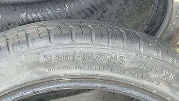 mini itx: Шины 245 / 40 / R 19, Лето, Б/у, Комплект, Легковые — 2