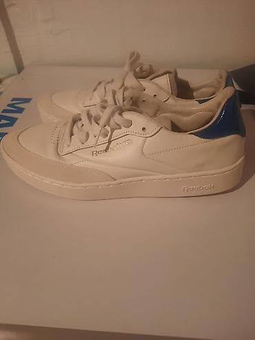 широкие джинсы мужские бишкек: Мужские кроссовки, 40.5, Reebok, Б/у, цвет - Белый, Самовывоз — 1