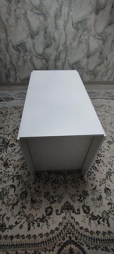 Стол трансформер Для кухни, Стол-книжка, цвет - Белый