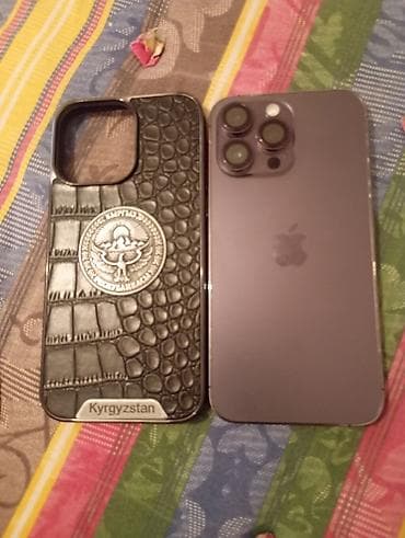 iphone pro max 12: IPhone 14 Pro Max, Б/у, 256 ГБ, Deep Purple, Чехол, 87 % — 2
