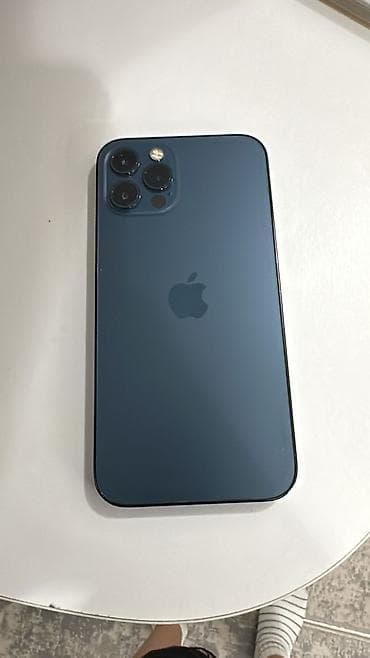 iohone 8: IPhone 12 Pro, Б/у, 128 ГБ, Pacific Blue, Чехол, 72 % — 1