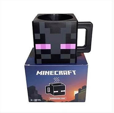 медный кружка: Кружка Minecraft в форме куба - Лицензионный дизайн по мотивам игры — 3