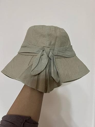 шляпы: Шляпа, Панама, Лето, Хлопок, С бантом — 1