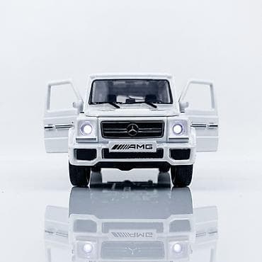 игру: Металлическая модель автомобиля Mercedes-Benz G‑Class AMG (масштаб — 1