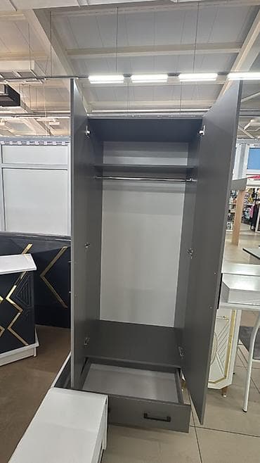 ящик: Шифоньер, шкаф для одежды, Прямой, ЛДСП — 1