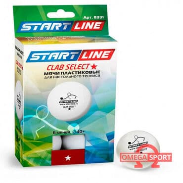 ракетка для настольного тенниса купить: Шарики для настольного тенниса CLUB SELECT 1*, 6 мячей в упаковке — 1