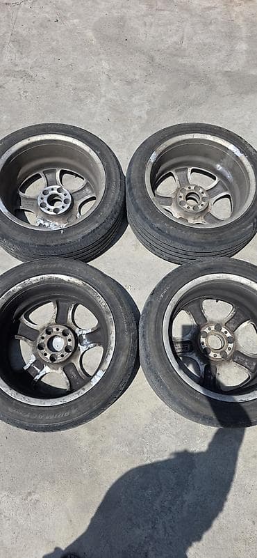 резина 15 с: Комплект колес Mercedes: литые диски + шины - Оригинальные — 5