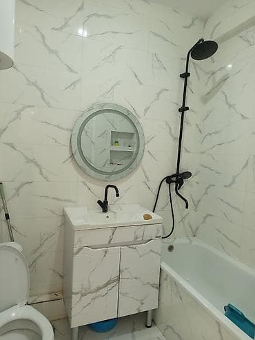 osh flats: 1 комната, 38 м², Элитка, 1 этаж, Дизайнерский ремонт — 7