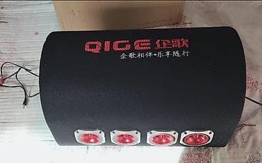 машны: Автомобильный сабвуфер QIGE в тубе - Форм‑фактор: цилиндрический — 1