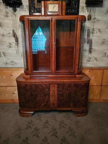 Сервант-витрина буфет Лейпциг. Ретро. ГДР 1960 год. Фабрика Robert
