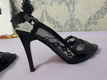 Босоножки, 34, Fashion, Новый, цвет - Черный, Самовывоз, Платная доставка