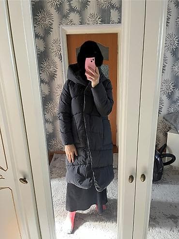 Пуховик, По колено, Китай, Оверсайз, L