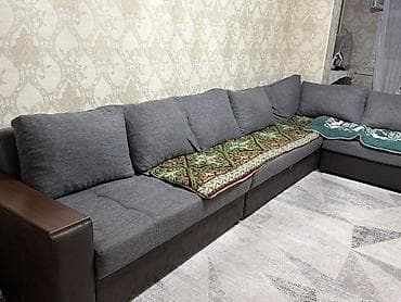 Дом и сад: Угловой диван, C подушками — 2