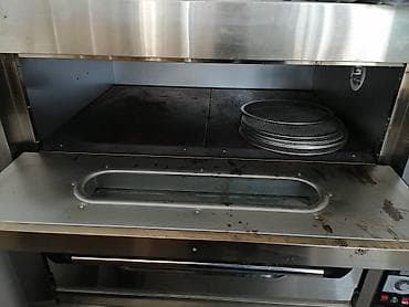 опарат для мороженого: Профессиональная электрическая печь для пиццы/выпечки, 2-камерная — 1