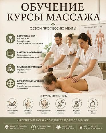 массаж тело: Курсы массажа | Классический массаж, Стоун массаж, Лечебный массаж Выдается сертификат, Помощь в трудоустройстве — 1