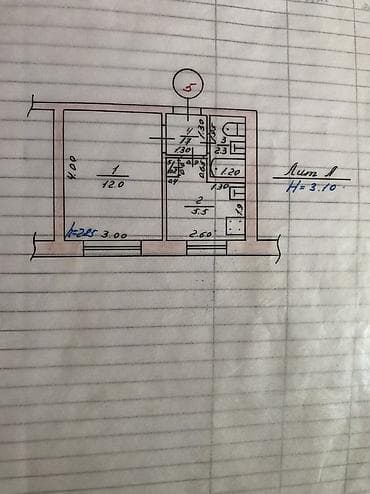 Квартиры: 1 комната, 22 м², 1 этаж, Свежий ремонт — 1