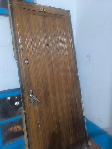 Лакокрасочные материалы: Двери для домов и квартир, Деревянная, Одностворчатая, цвет - Коричневый — 1