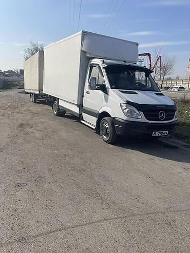 услуга трал: Грузоперевозки на Mercedes-Benz Sprinter с прицепом - Тип транспорта — 1