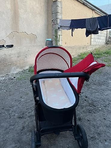 матрасы в детскую коляску: Детская коляска с люлькой + прикроватная колыбель Коляска: - Модуль — 1