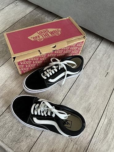 tech flis: Кеды Vans Old Skool, классическая черно-белая расцветка. - Верх — 2