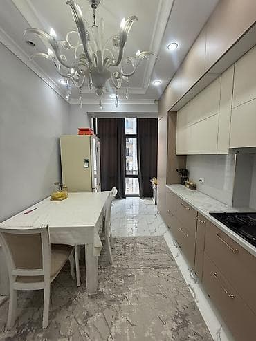 Квартиры: 3 комнаты, 88 м², Джал мкр (в т.ч. Верхний, Нижний, Средний) Элитка, 9 этаж, Евроремонт — 2