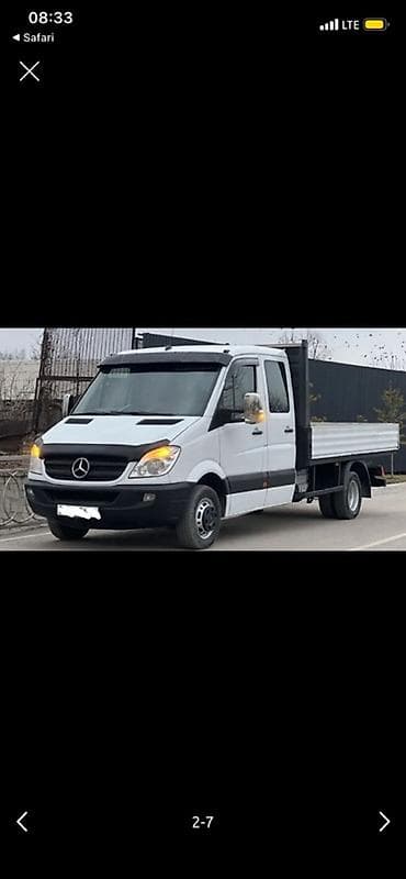 ИЩУ: Mercedes-Benz Sprinter грузовая платформа (двухрядная кабина)