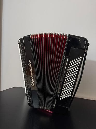 Аккордеондор: Вельтмейстер метеор красный мех размер 7/8 абалы 🔥🔥🔥 — 2