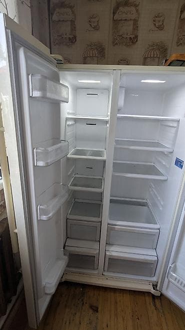 тв 65 дюйм: Холодильник Samsung, Б/у, Side-By-Side (двухдверный), 90 * 175 * 55 — 3