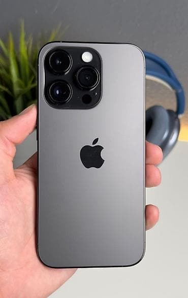 apple x: IPhone 13 Pro, Б/у, 512 ГБ, Графит, Кабель, 85 % — 1