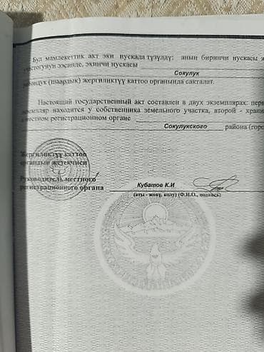мурат ордо: 4 соток, Для сельского хозяйства, Договор купли-продажи — 3