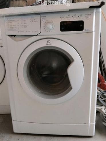 Техника жана электроника: Стиральная машина Indesit с фронтальной загрузкой. б/у, рабочая, не — 1