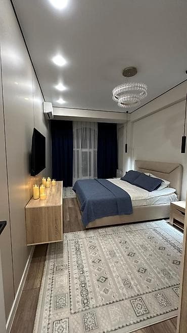 Батирлер: 1 бөлмө, 42 м², Элитка, 14 кабат, Евроремонт — 6