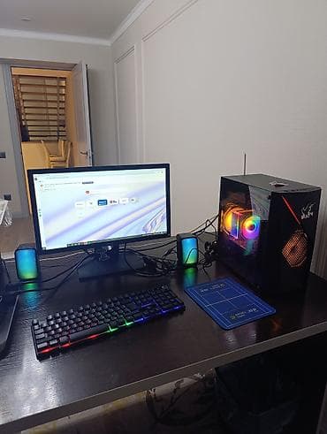 rx 6400: Компьютер, ядер - 8, ОЗУ 16 ГБ, Для несложных задач, Б/у, Intel Core i7, SSD — 1