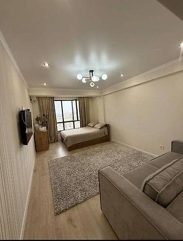 1 комната, 49 м², Кок-Жар мкр Элитка, 12 этаж, Евроремонт