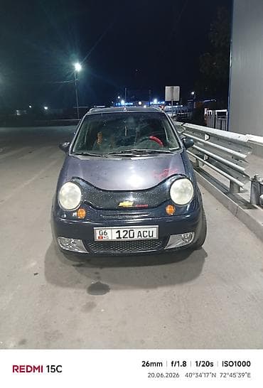 Транспорт: Daewoo Matiz (первая генерация), темно-синий хэтчбек 5 дв. Основные — 1