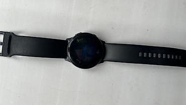 pixel 3: Смарт-часы с круглым сенсорным экраном и черным силиконовым ремешком — 2