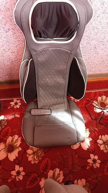 Массажный комплект для дома: массажная накидка на кресло + массажер