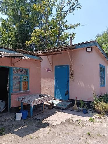 беловодский квартира: Жилой дом с участком - Одноэтажный дом из кирпича/самана, фасад — 5
