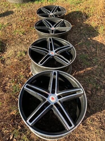 Колеса в сборе 235 / 45 / R 18, Лето, Б/у, Комплект, Легковые, Литые, отверстий - 5