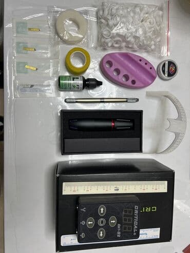 Аппарат для тату новый все расходники и средства для выведения тату at lalafo.kg Аппарат для тату новый все расходники и средства для выведения тату