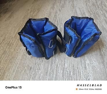 Спорт и отдых: Утяжелители для ног и рук - Набор: 2 штуки - Вес: по 2,5 кг каждый — 2
